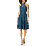 Eliza J Women's Lace Fit and Flare Dress