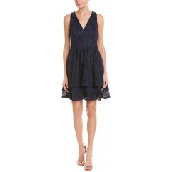 Eliza J Women's Lace Fit and Flare Dress