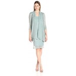 R&M Richards Women's Shimmer Jacket Dress