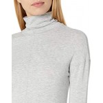 Amazon Brand - Daily Ritual Women's Soft Rayon Jersey Long-Sleeve Turtleneck Dress