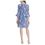 Tommy Hilfiger Women's Bell Sleeve Dress