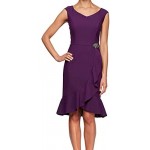 Slimming Short Dress with Bell Sleeves (Petite and Regular)