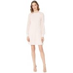 Calvin Klein Women's A-line Dress with Illusion Cuff Sleeve