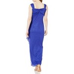 Alex Evenings Women's Long Cold Shoulder Dress (Petite and Regular Sizes)