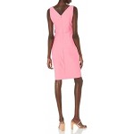 Alex Evenings Women's Slimming Short Ruched Dress with Ruffle(Petite and Regular)