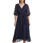 DKNY Women's Faux Wrap Dress