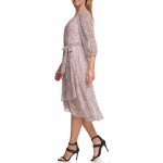 DKNY Women's Faux Wrap Dress