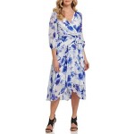 DKNY Women's Faux Wrap Dress