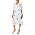 DKNY Women's Faux Wrap Dress