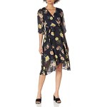 DKNY Women's Faux Wrap Dress