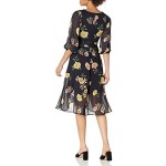 DKNY Women's Faux Wrap Dress