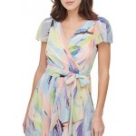 DKNY Women's Faux Wrap Dress