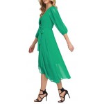 DKNY Women's Faux Wrap Dress