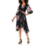 DKNY Women's Faux Wrap Dress