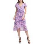 DKNY Women's Faux Wrap Dress