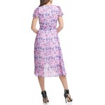 DKNY Women's Faux Wrap Dress