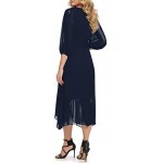 DKNY Women's Faux Wrap Dress