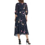 DKNY Women's Faux Wrap Dress