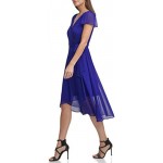 DKNY Women's Faux Wrap Dress