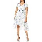 DKNY Women's Faux Wrap Dress